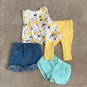 Set of 3-6 month girls clothes